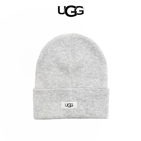 UGG Heather Gray Beanie NWT - Picture 1 of 11